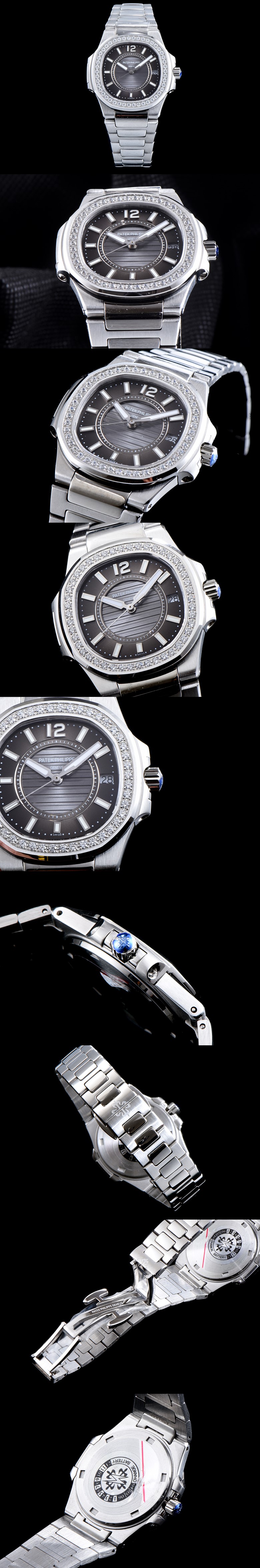 파텍필립 여성용 노틸러스-16 쿼츠 70081A-012